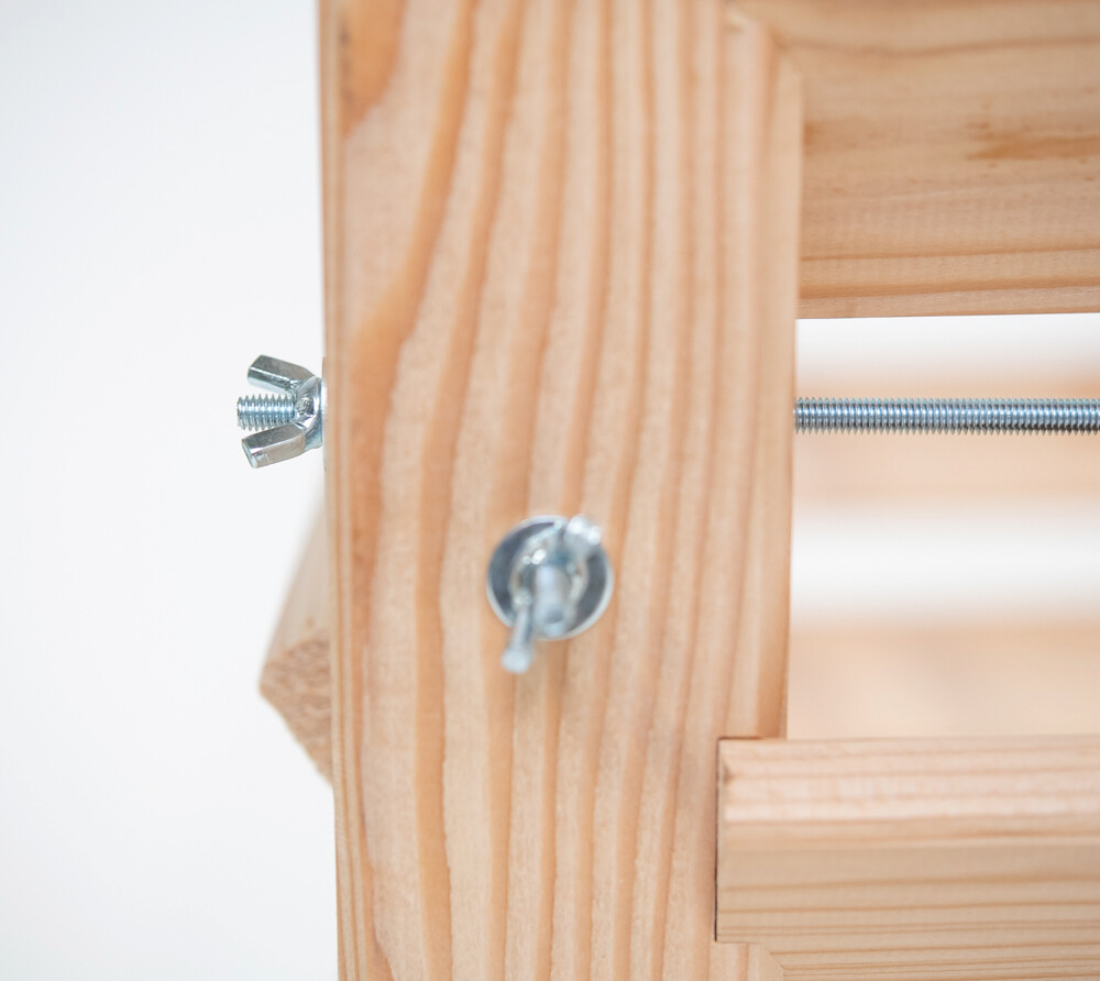 Westmann Komposter Lärche natur B/H/L: ca. 100x80x100 cm