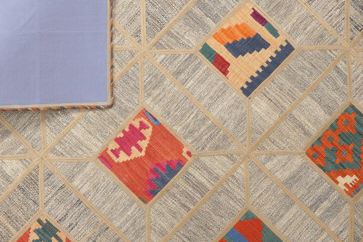 PersaTepp Teppich Kelim Tekkehdouz beige B/H/L: ca. 150x1x200 cm