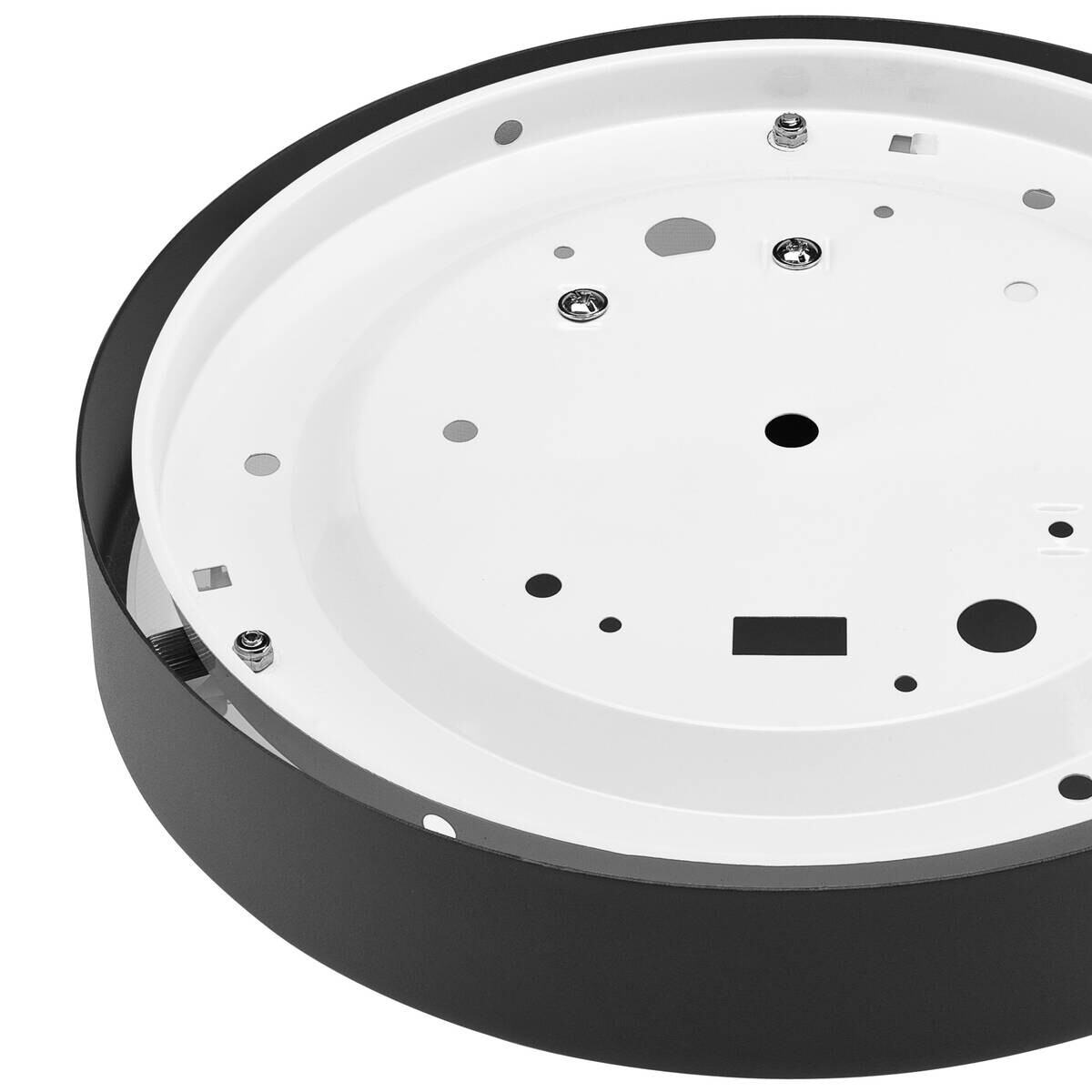 Lamkur Deckenleuchte Dante schwarz Stahl Glas H/L: ca. 8x37 cm E27 2 Brennstellen