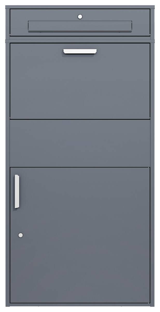 Westmann Paketbox Pavo anthrazit B/H/L: ca. 72x128x45 cm