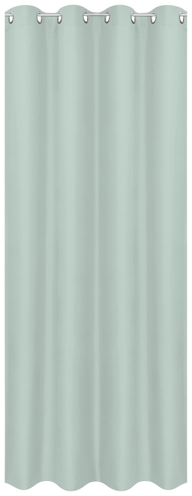 POCOline Ösenvorhang Barnaby grün B/L: ca. 140x235 cm
