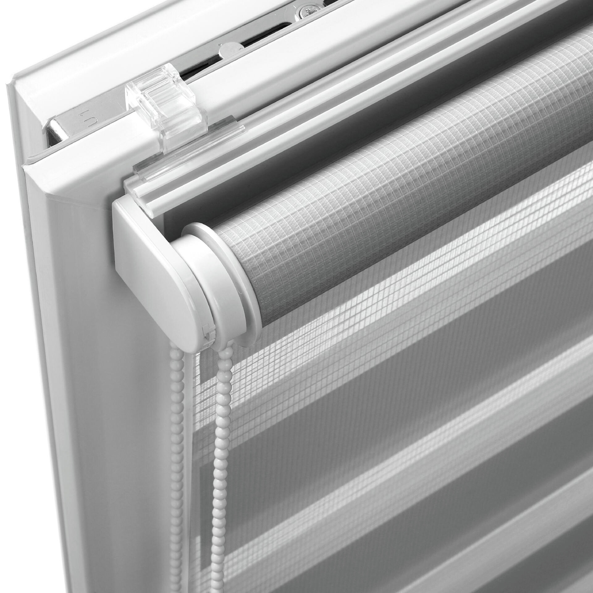 Doppelrollo Easyfix hellgrau B/L: ca. 90x210 cm Doppelrollo Easyfix hellgrau B/L: ca. 90x210 cm