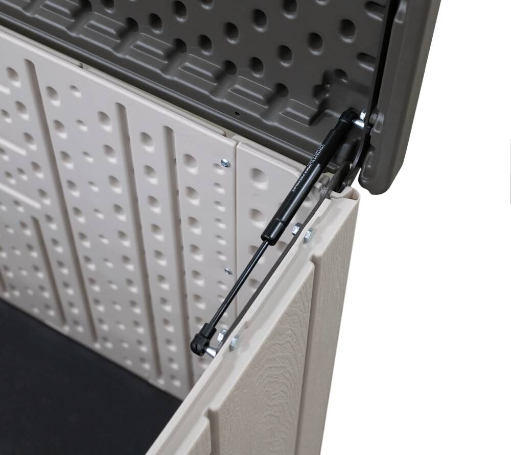 Lifetime Kissenbox 570l Lichtgrau Kunststoff B/H/L: ca. 151x70x72 cm