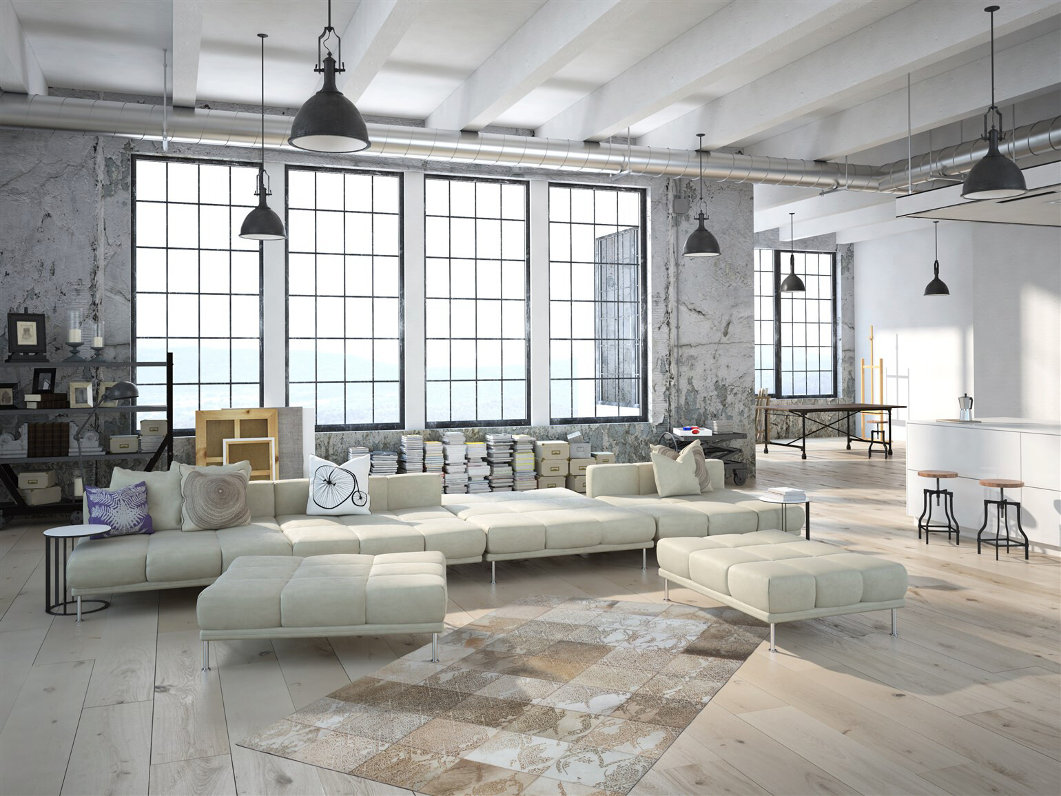 Kayoom Kurzflorteppich Cobra 343 beige B/L: ca. 200x300 cm