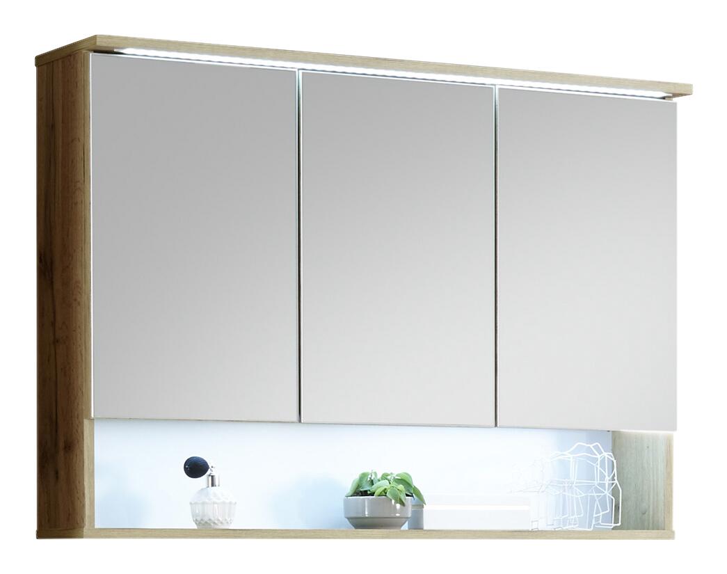 Spiegelschrank Best Wildeiche Nachbildung B/H/T: ca. 99x70x23 cm