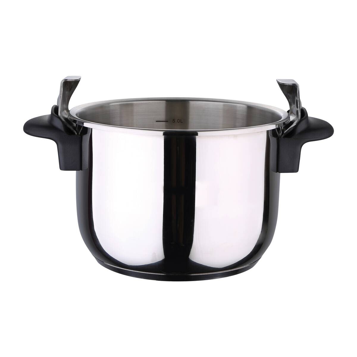 SAN IGNACIO Schnellkochtopf Córdoba silber Edelstahl B/H/L: ca. 26,7x25,8x29,8 cm