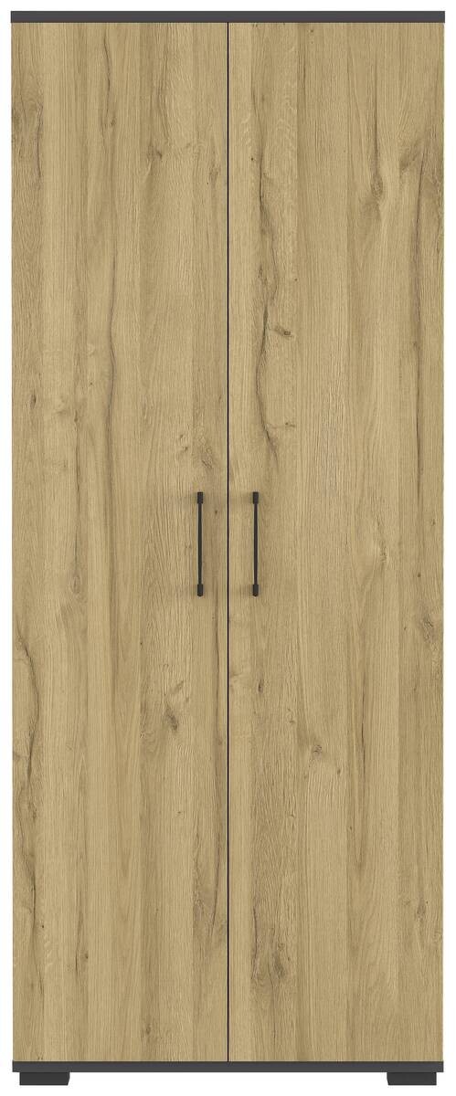 Aktenschrank 4250-564 Eiche Grand-Son Nachbildung Graphit B/H/T: ca. 80x200x40 cm