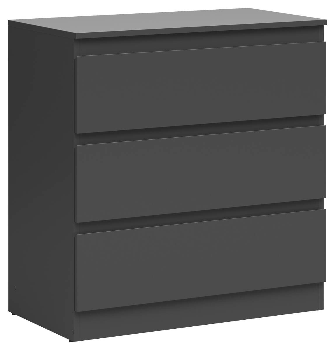 Kommode Mara anthrazit B/H/T: ca. 77x81x42 cm