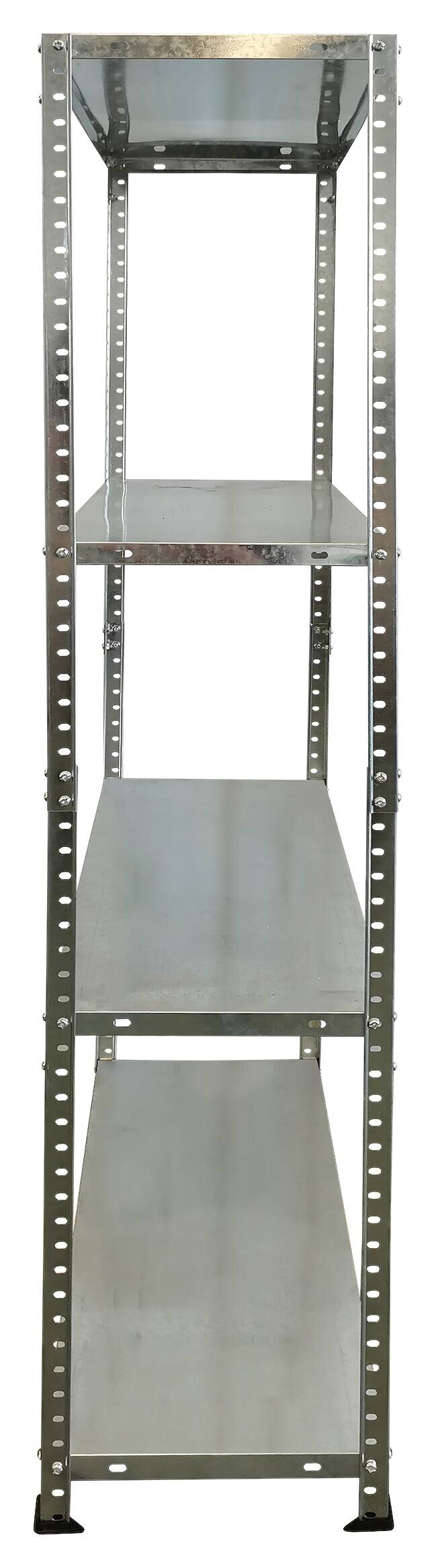 Schraubregal verzinkt B/H/T: ca. 75x150x30 cm