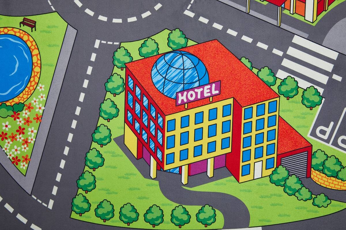 Andiamo Kinderteppich bunt B/L: ca. 100x150 cm