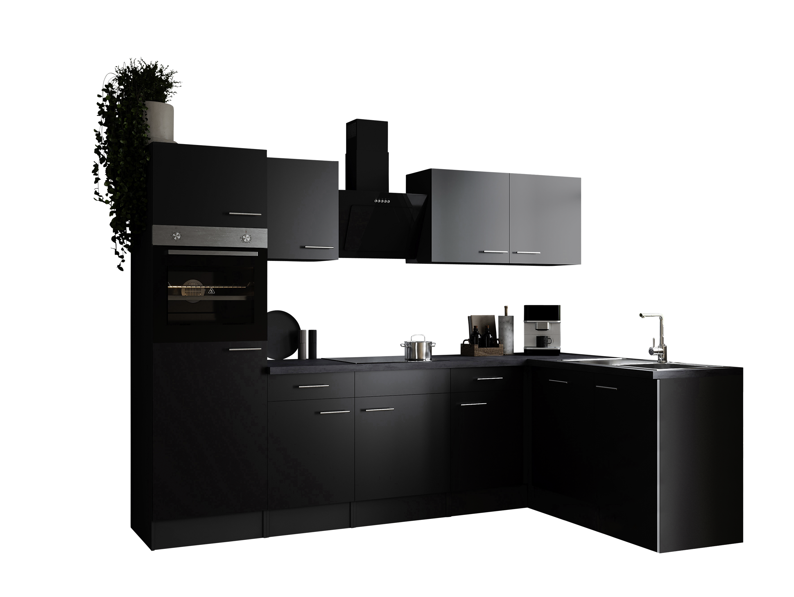 Winkelküche Oliver B/H/T: ca. 280x205x172 cm