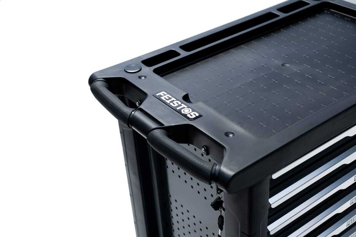 Werkstattwagen Mento anthrazit B/H/L: ca. 47x96x77 cm