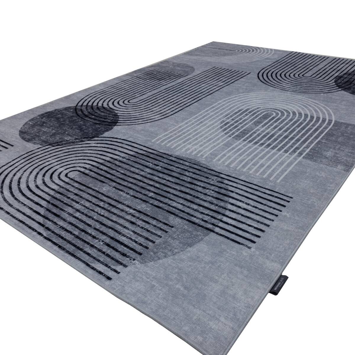 Obsession Teppich Avantgarde grau B/H/L: ca. 80x8x150 cm