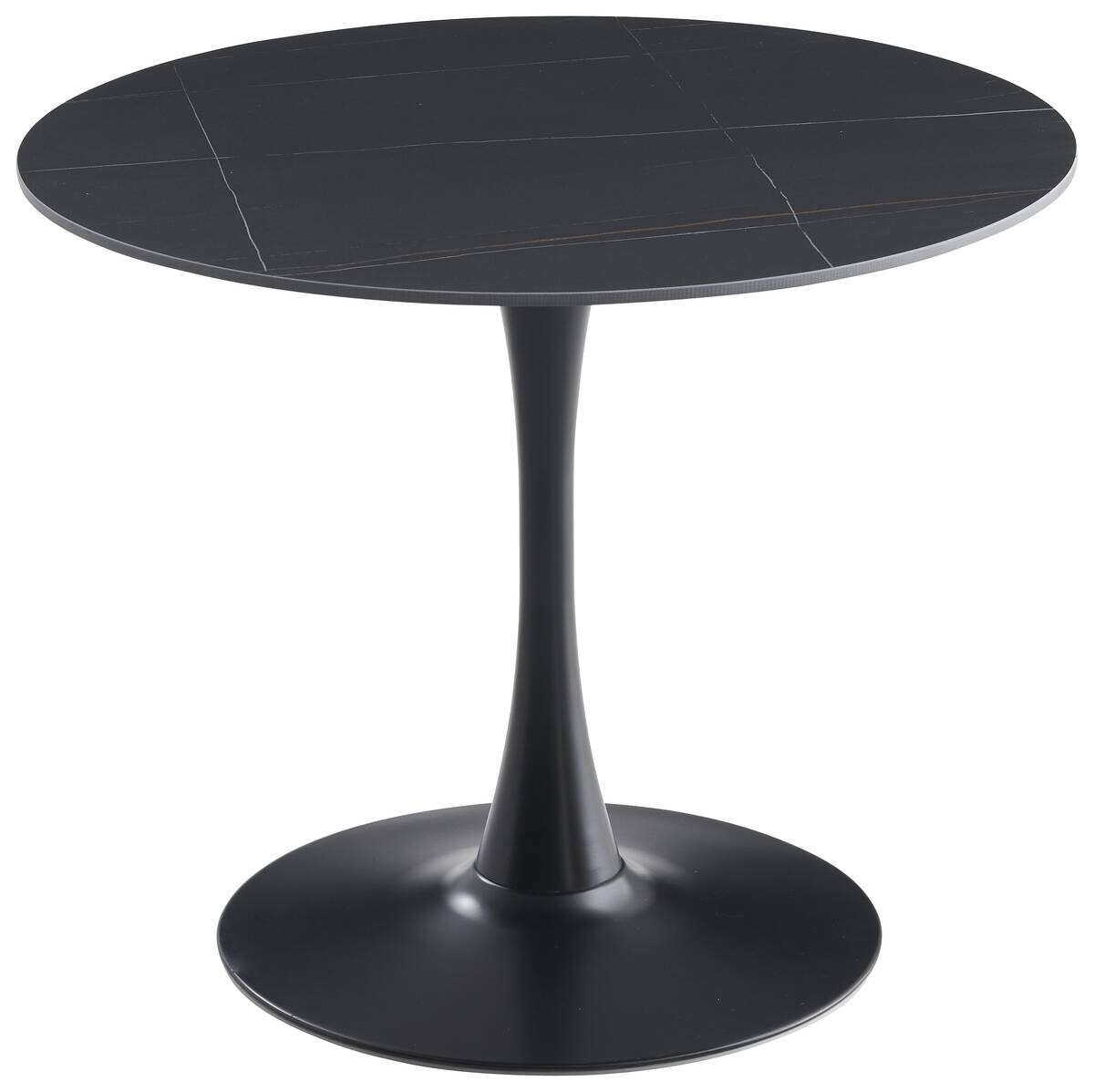 Esstisch Sevilla schwarz H/D: ca. 75x90 cm Esstisch Sevilla schwarz H/D: ca. 75x90 cm