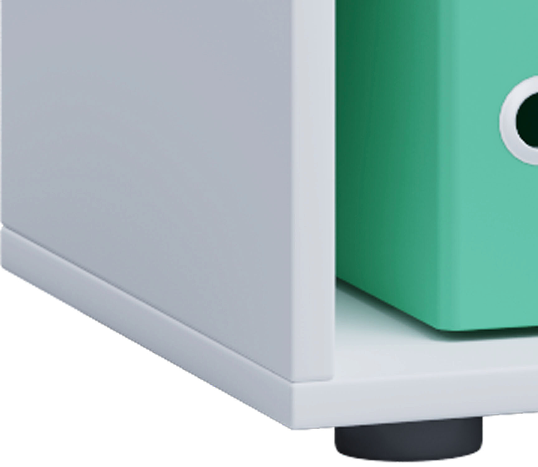 Regal Lona XL ohne Türen weiß B/H/T: ca. 70x110x37 cm