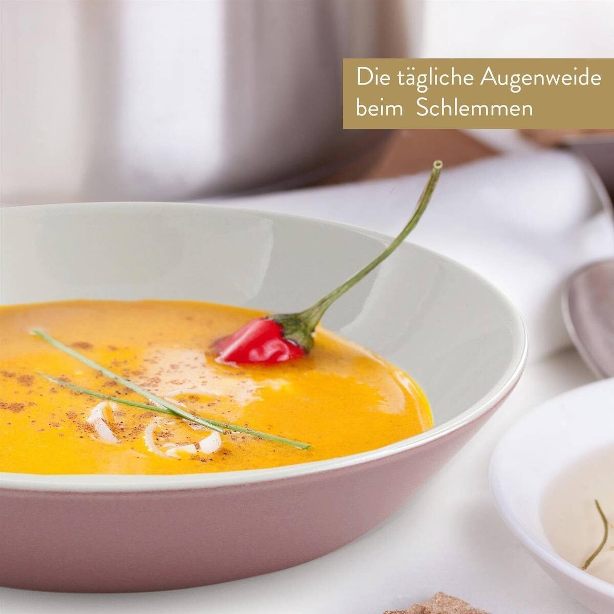 Mövenpick Kombiservice Montreux rosa Porzellan 16 tlg. Mövenpick Kombiservice Montreux rosa Porzellan 16 tlg.