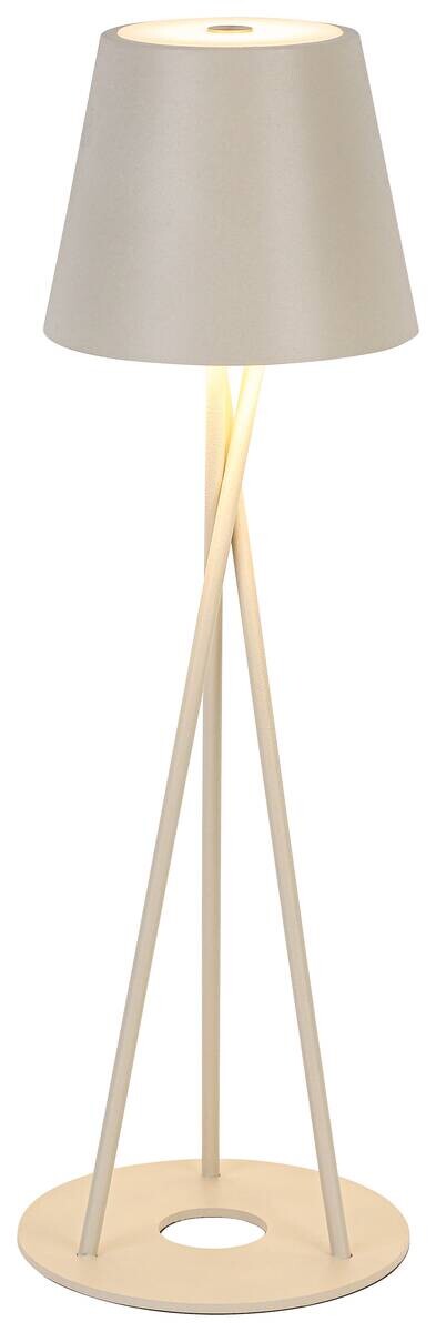 Tischleuchte sand H/D: ca. 36x11 cm