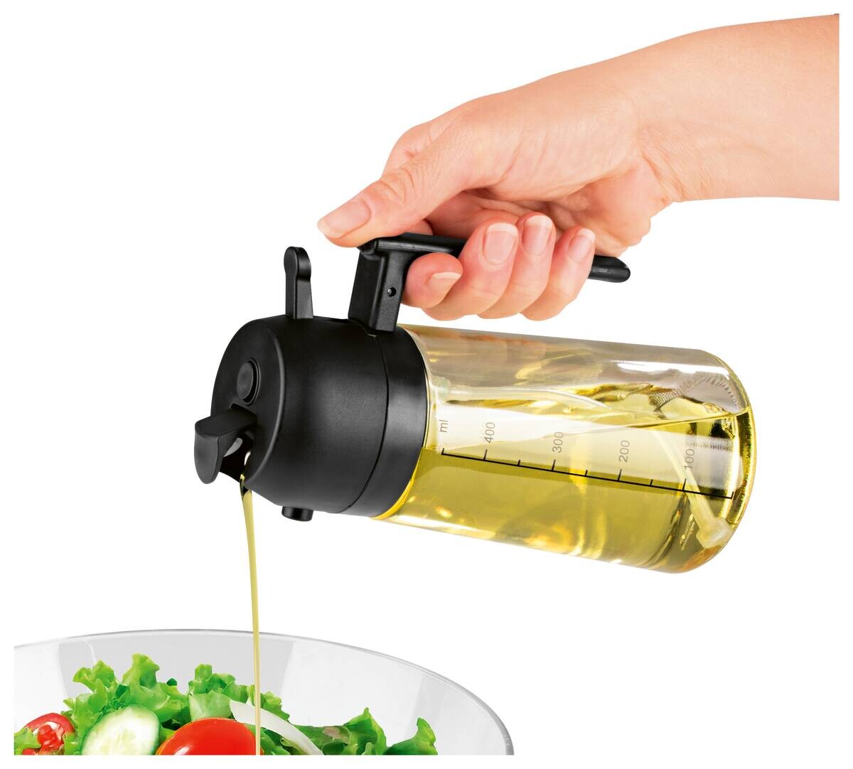 GOURMETmaxx Haushaltshelfer schwarz Kunststoff B/H/L: ca. 9,2x19,9x9 cm