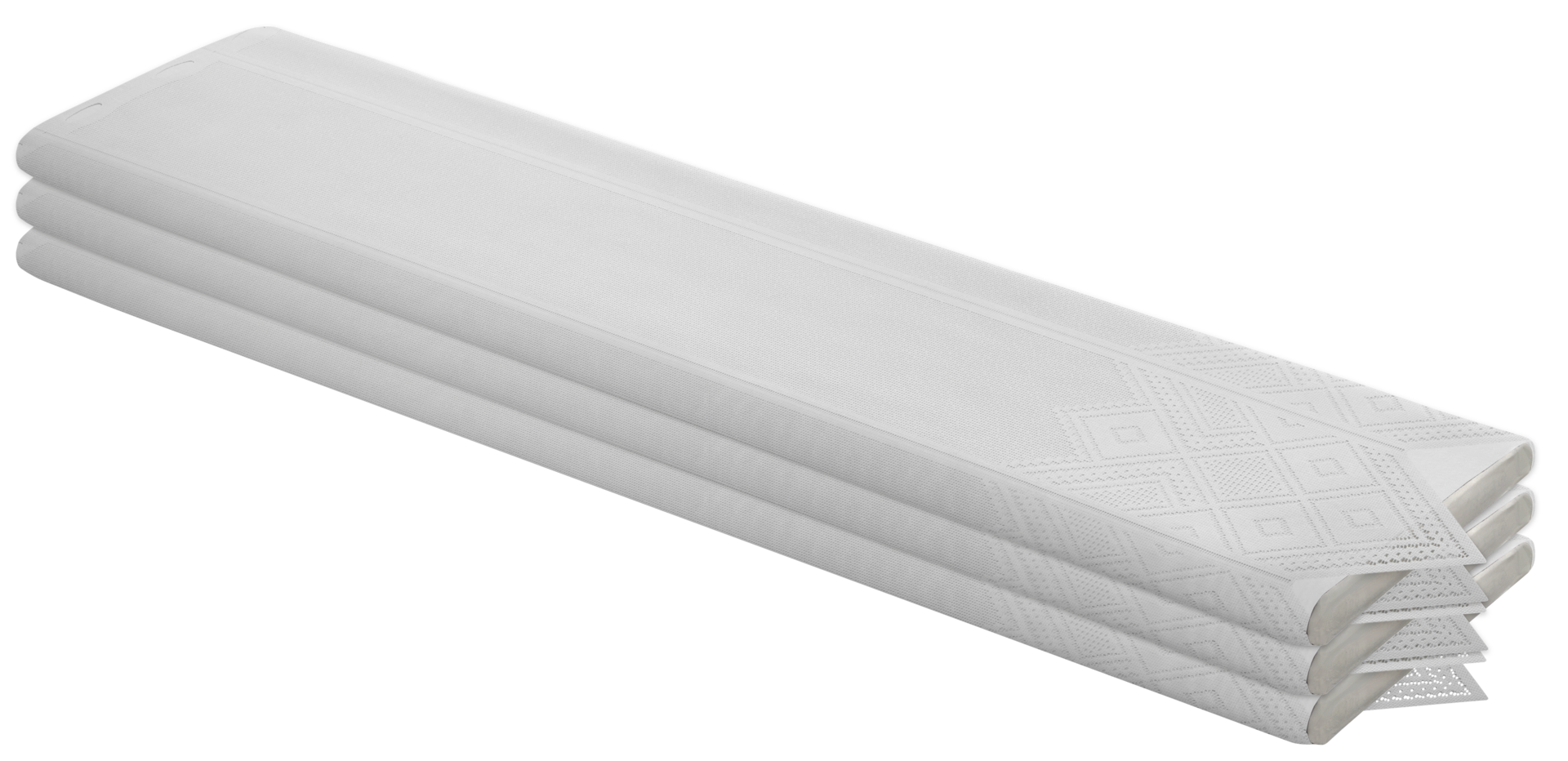 Scheibengardinen-Meterware weiß H: ca. 90 cm