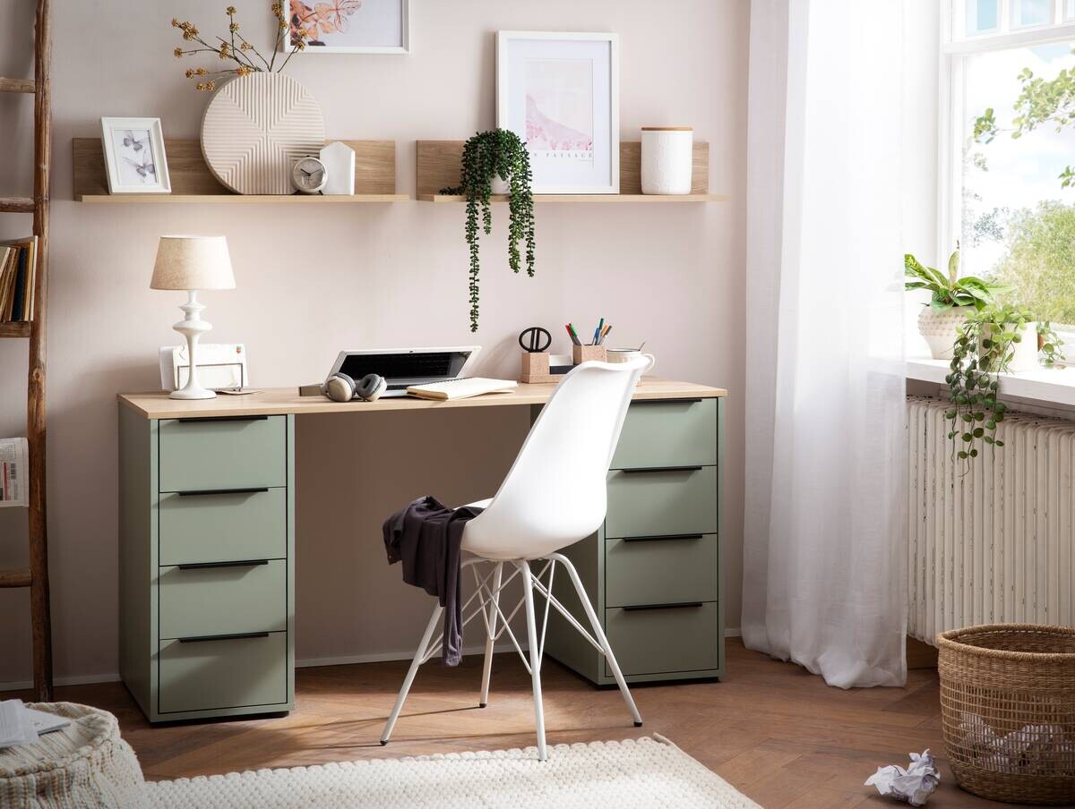 Schreibtisch Elma B/H/T: ca. 140x73,1x55,5 cm Schreibtisch Elma B/H/T: ca. 140x73,1x55,5 cm