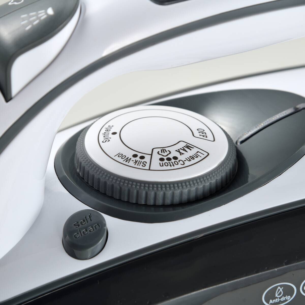 SWISS HOME Dampfbügeleisen SH-6896 schwarz weiß Keramik Kunststoff B/H/L: ca. 13x15,6x30,5 cm