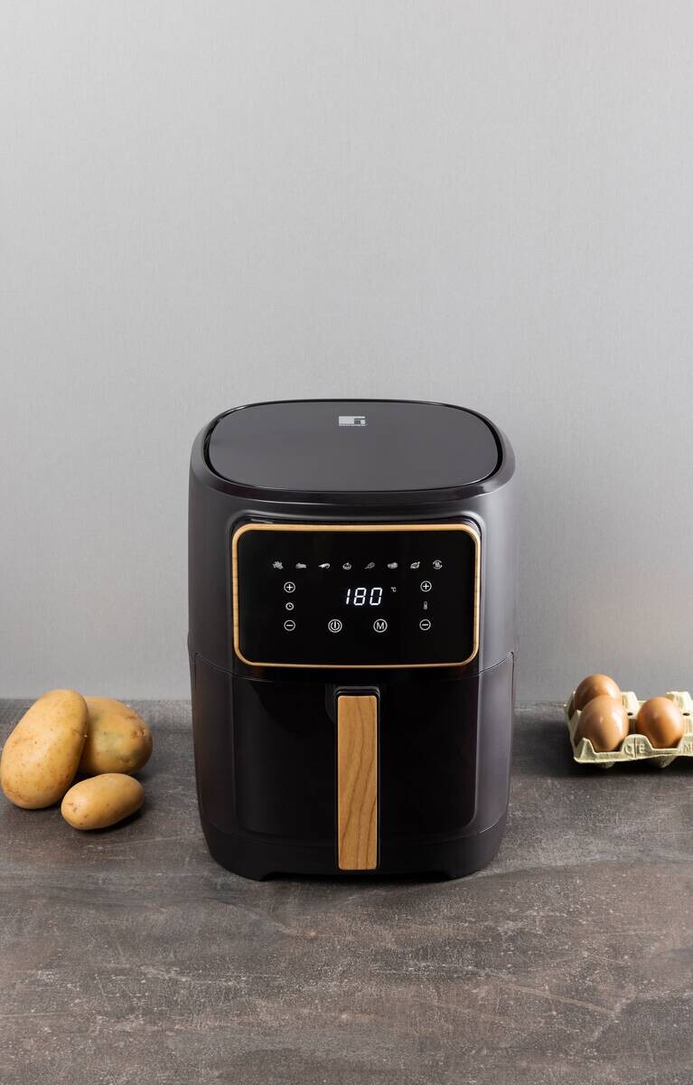 BERGNER Heißluftfritteuse BG-51201-GY