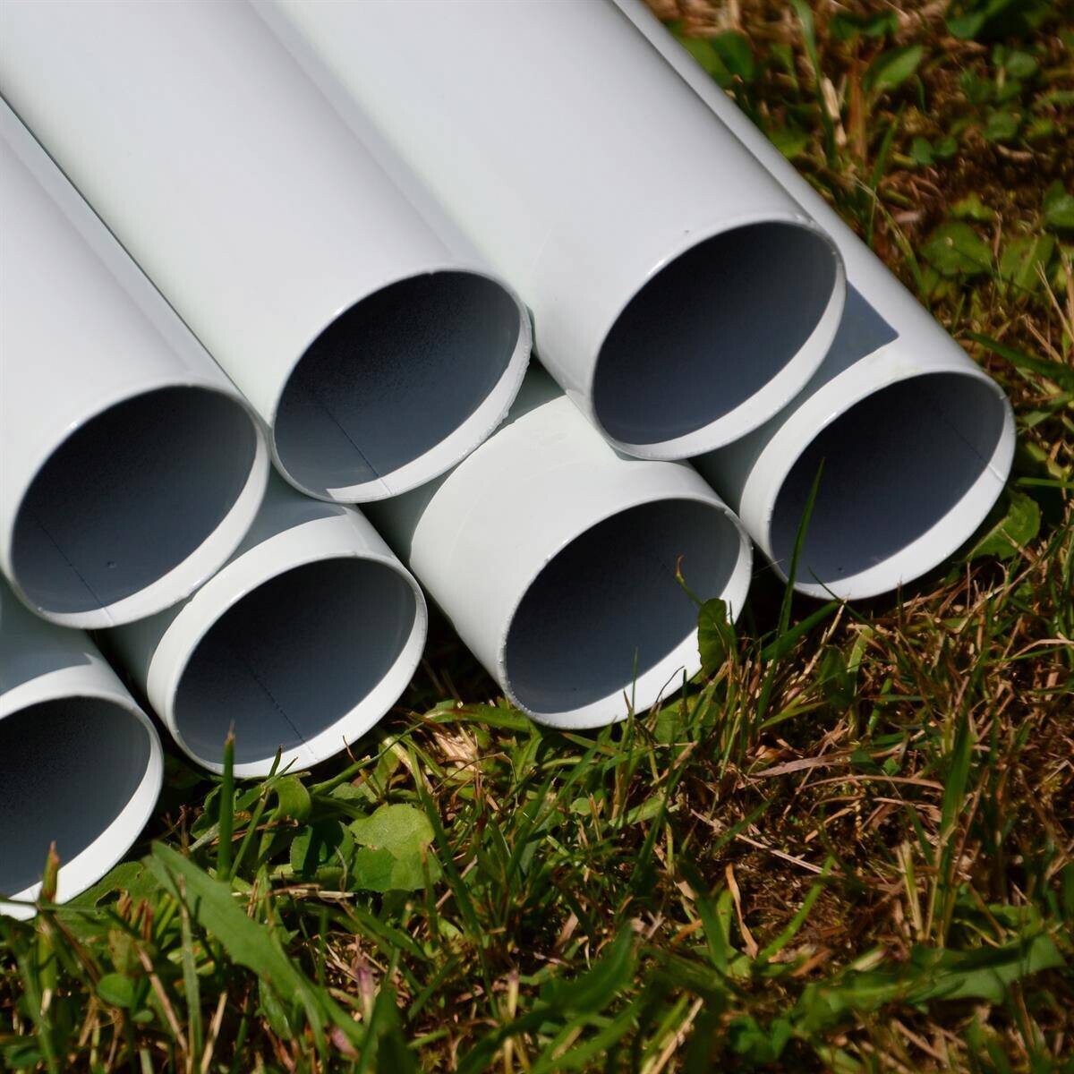 VCM Pavillon weiß Metall B/H/L: ca. 400x200x800 cm