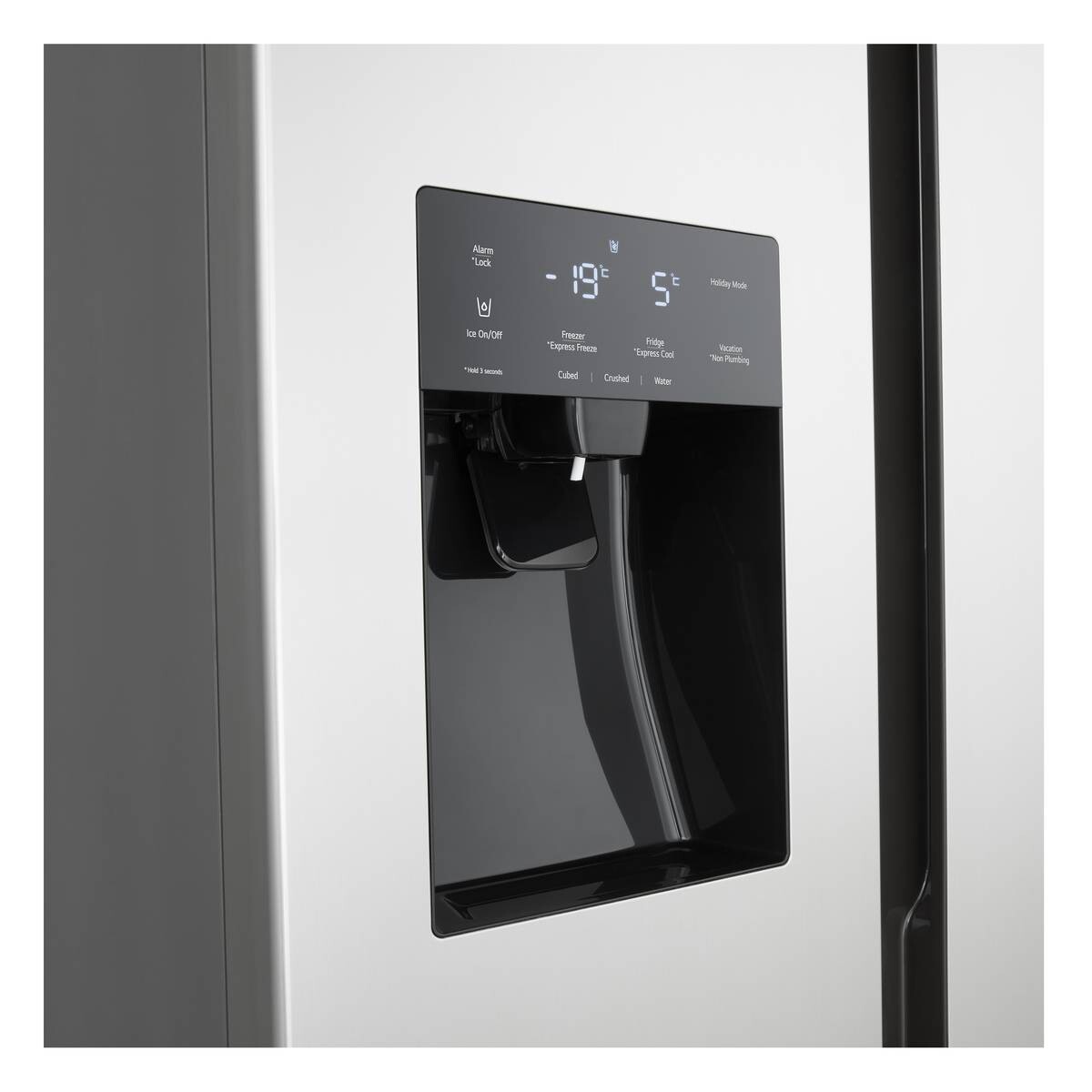 LG Side-by-Side GSM32HSBEH silber B/H/T: ca. 91x178,7x69,3 cm