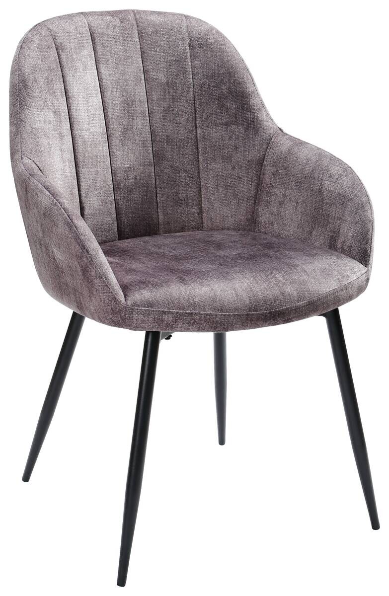 Armlehnstuhl Sina grau Microfaser B/H/T: ca. 58x85,5x61 cm Armlehnstuhl Sina grau Microfaser B/H/T: ca. 58x85,5x61 cm