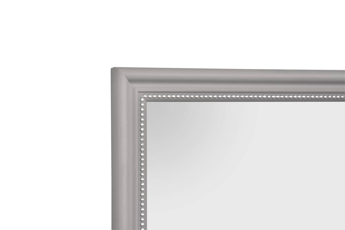 Rahmenspiegel Nadine grau silber Optik B/H: ca. 34x125 cm