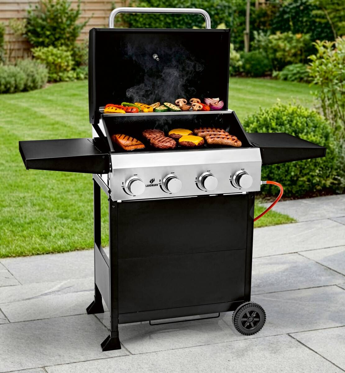 Landmann Gasgrill 4.0 Edelstahl