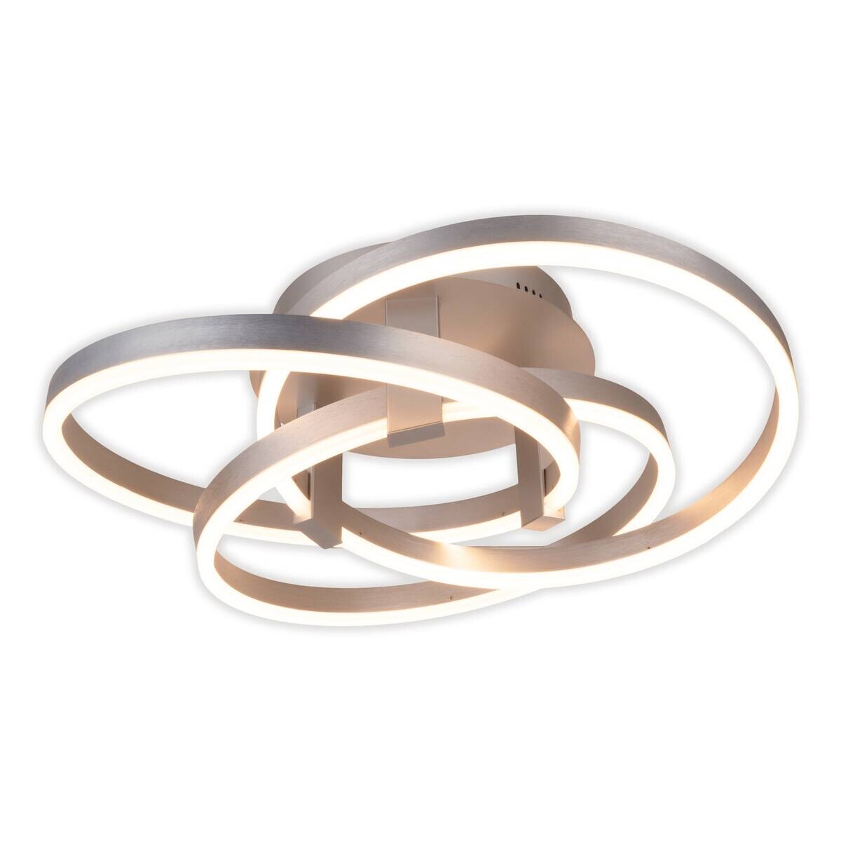 Näve Leuchten Deckenleuchte 1356260 Alu Metall Kunststoff B/H/T: ca. 58x18x58 cm null 1 Brennstellen