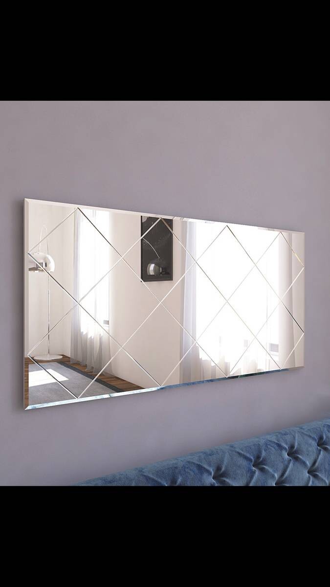 moebel17 Wandspiegel Mofo transparent Glas B/H/T: ca. 120x60x2,2 cm