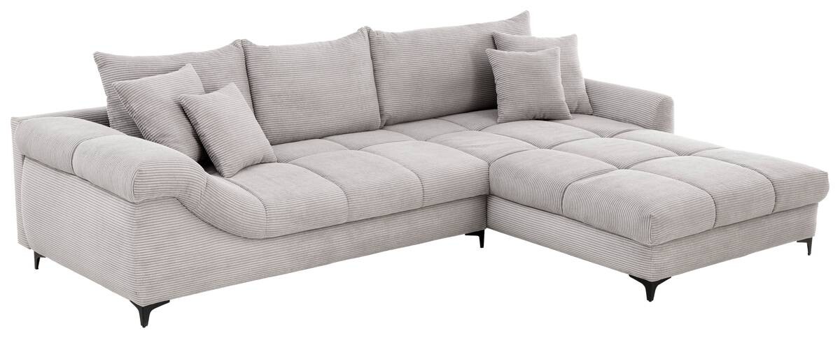 Ecksofa grau Microfaser B/H/T: ca. 332x96x227 cm Ecksofa grau Microfaser B/H/T: ca. 332x96x227 cm