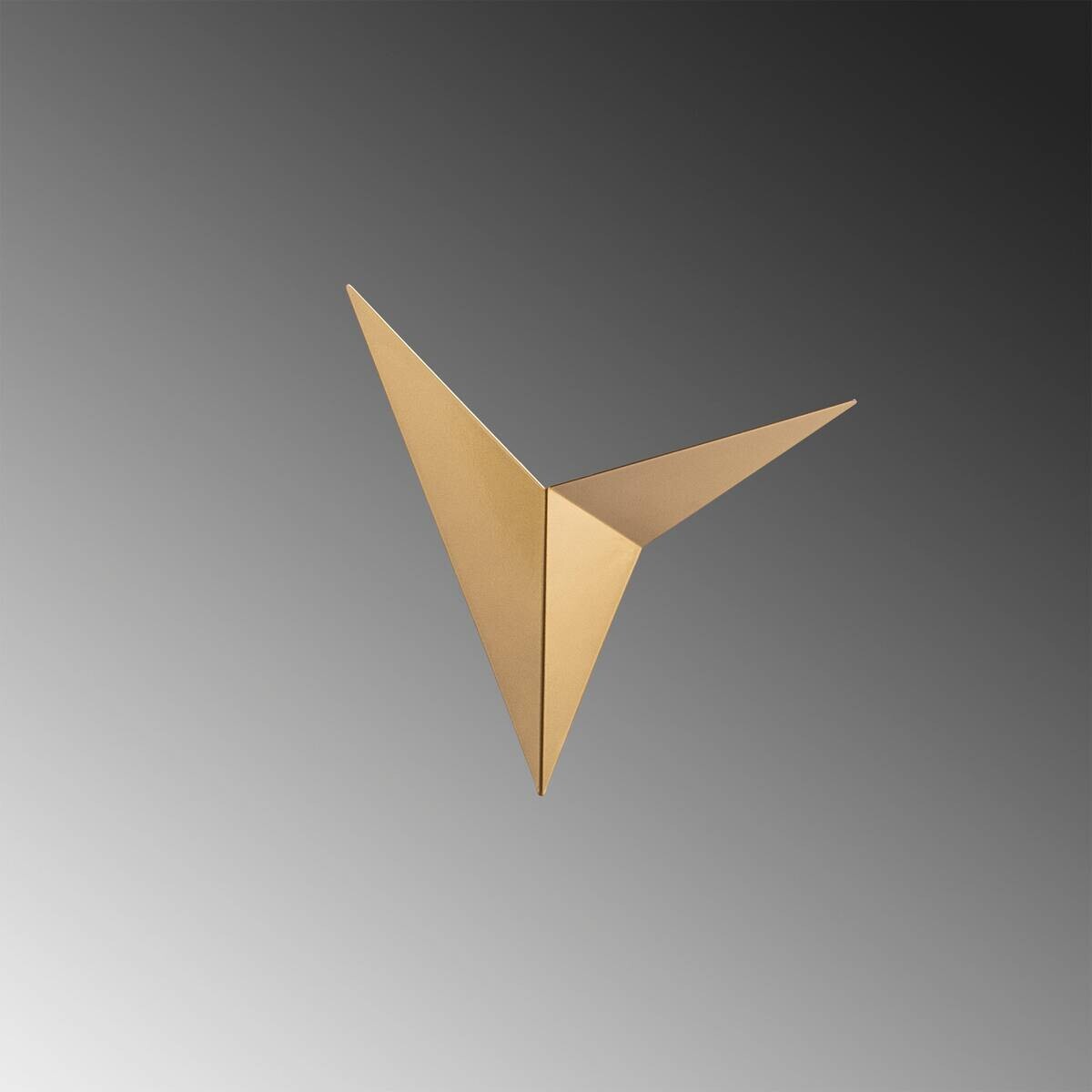 Opviq Wandleuchte gold Metall B/H/L: ca. 5x34x34 cm G9 1 Brennstellen