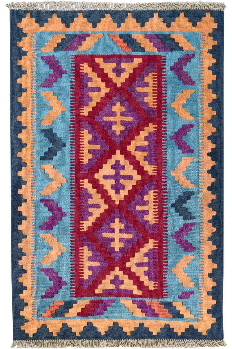 PersaTepp Teppich Kelim Gashgai rot B/H/L: ca. 82x1x127 cm