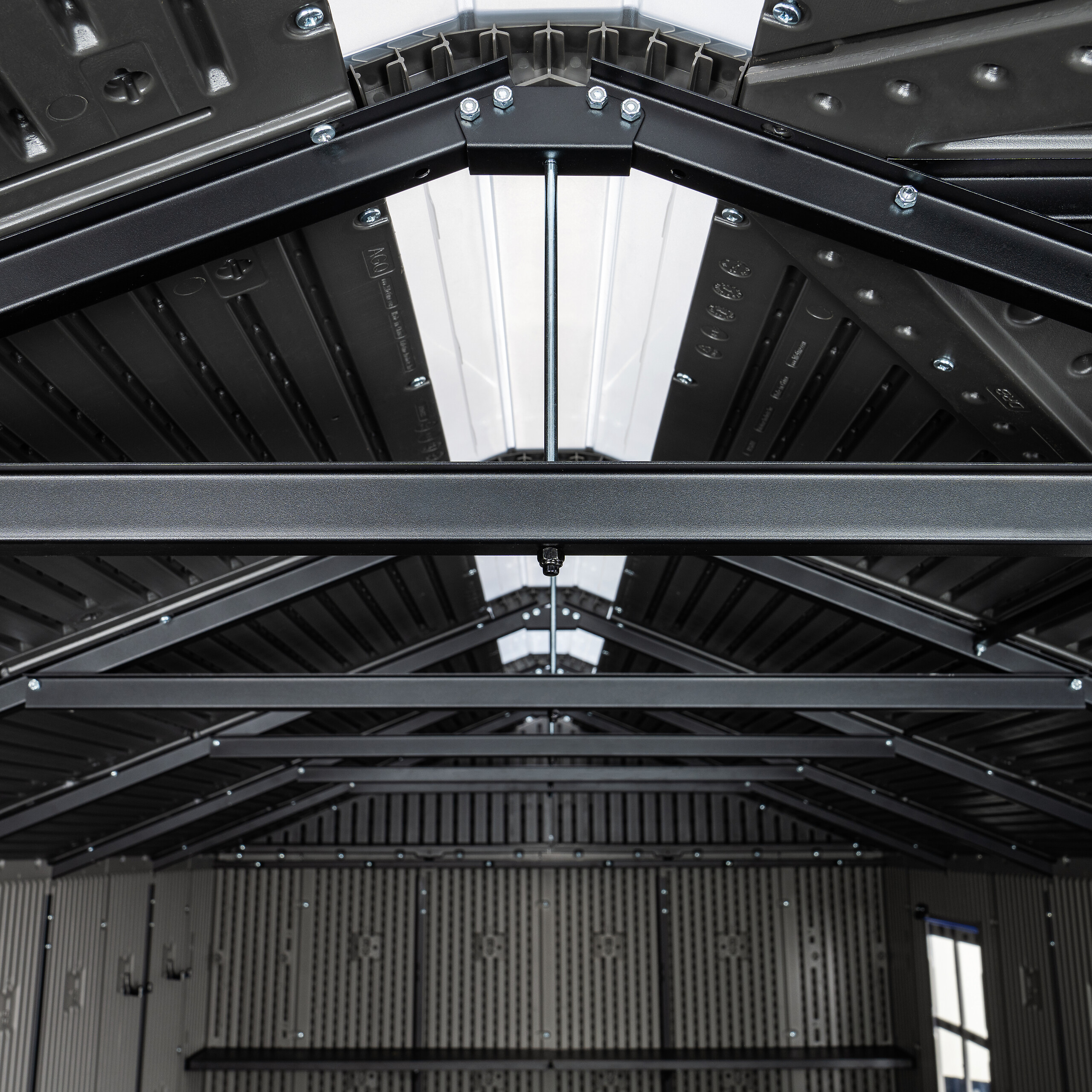 Lifetime Gerätehaus Idaho grau B/H/T: ca. 498x264,5x214 cm