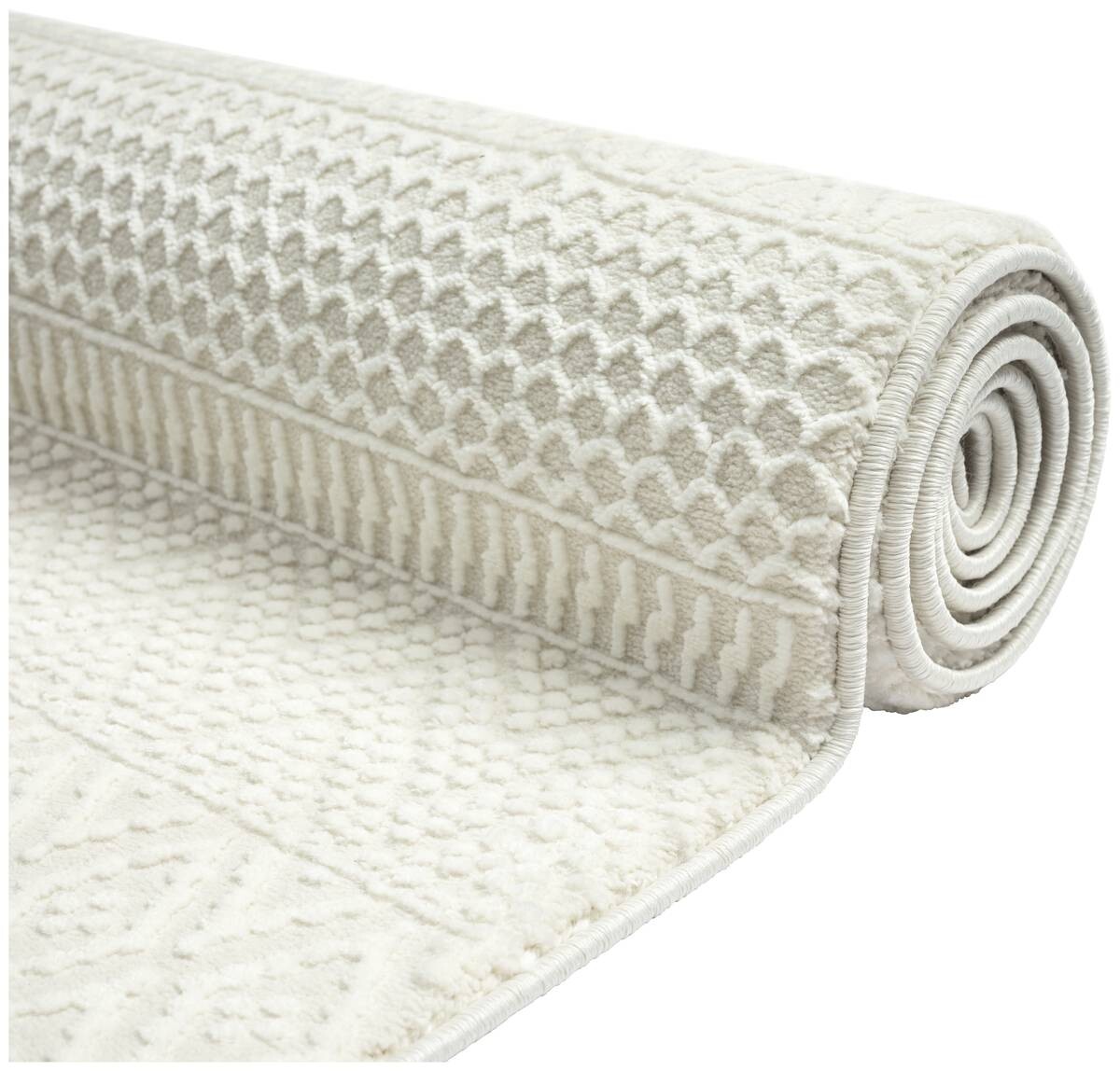 Webteppich Sign creme B/L: ca. 200x290 cm Webteppich Sign creme B/L: ca. 200x290 cm