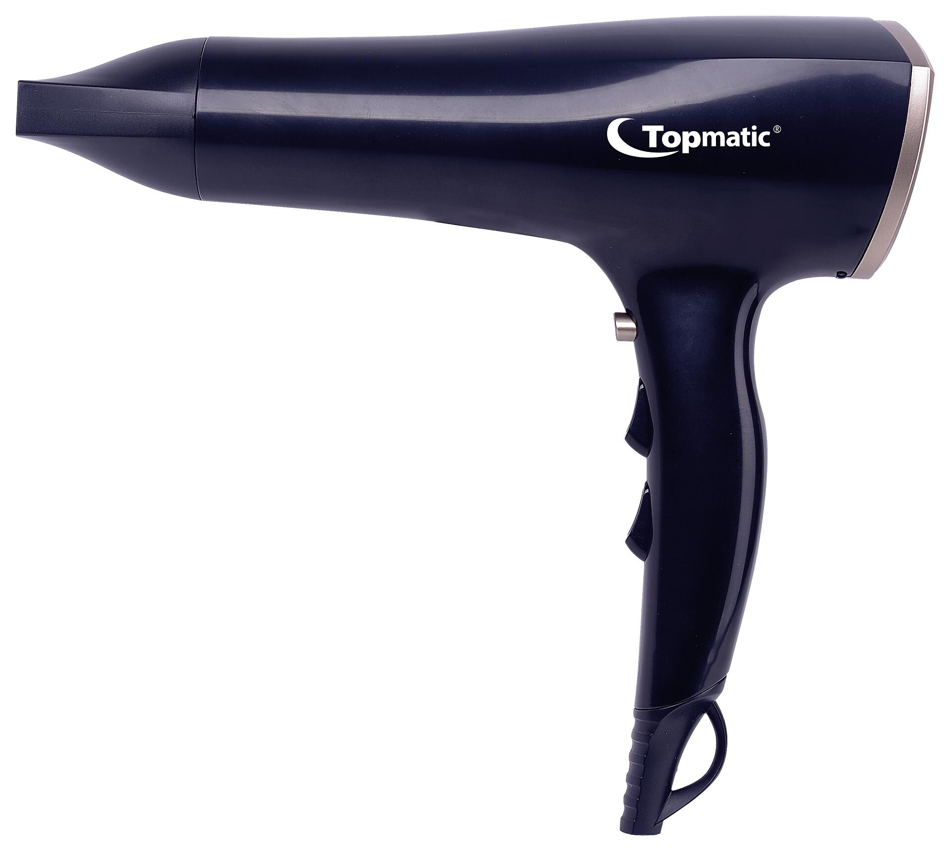 Topmatic Haartrockner HT-2200.10 schwarz Kunststoff