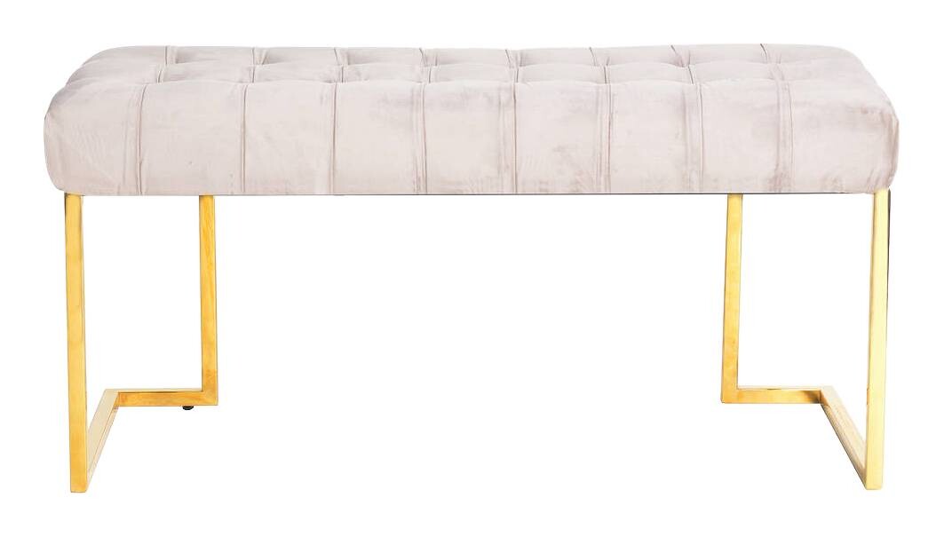 Sitzbank Rare 201 taupe B/H/T: ca. 47x48x100 cm