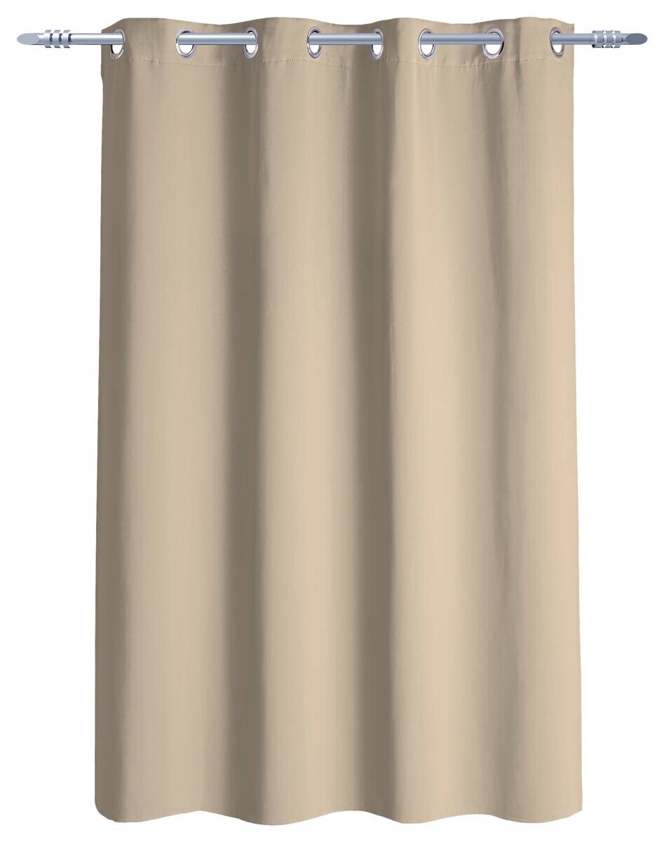 Ösenvorhang Verona sand B/L: ca. 140x145 cm