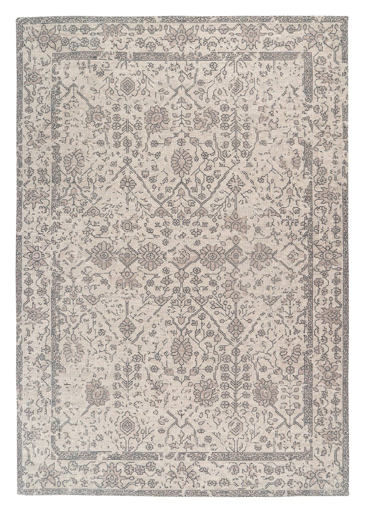 Kayoom Flachflorteppich Perry 125 creme B/L: ca. 120x170 cm