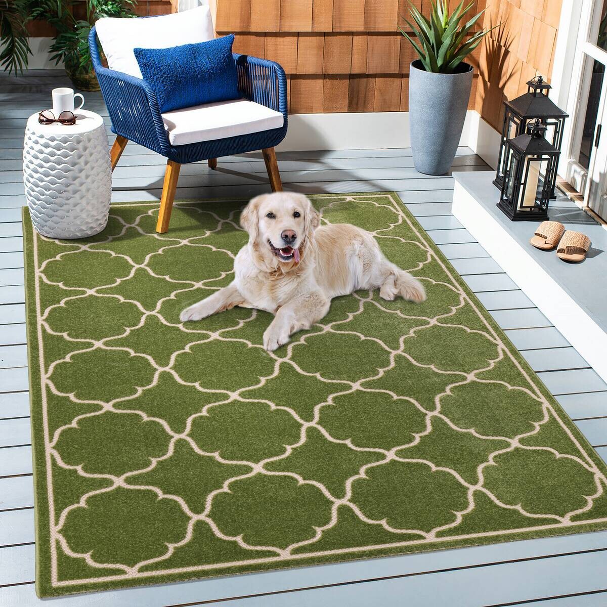 Sanat Outdoorteppich BERLIN grün B/L: ca. 80x150 cm Sanat Outdoorteppich BERLIN grün B/L: ca. 80x150 cm