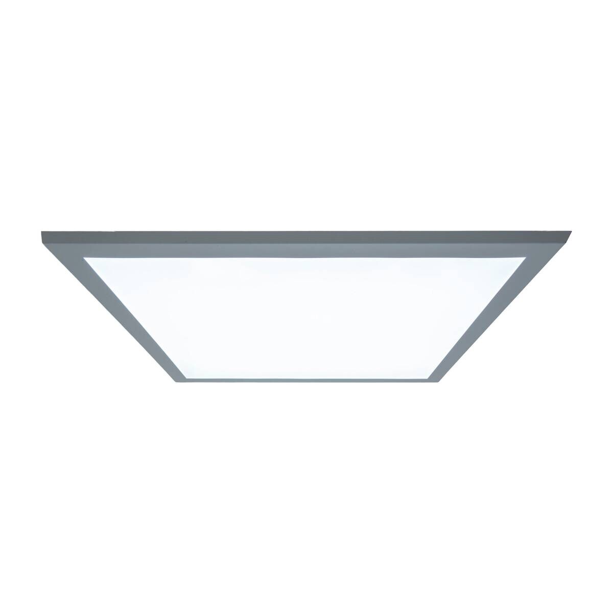 Näve Leuchten LED-Deckenpanel weiß Metall Kunststoff B/H/T: ca. 59,5x6x59,5 cm