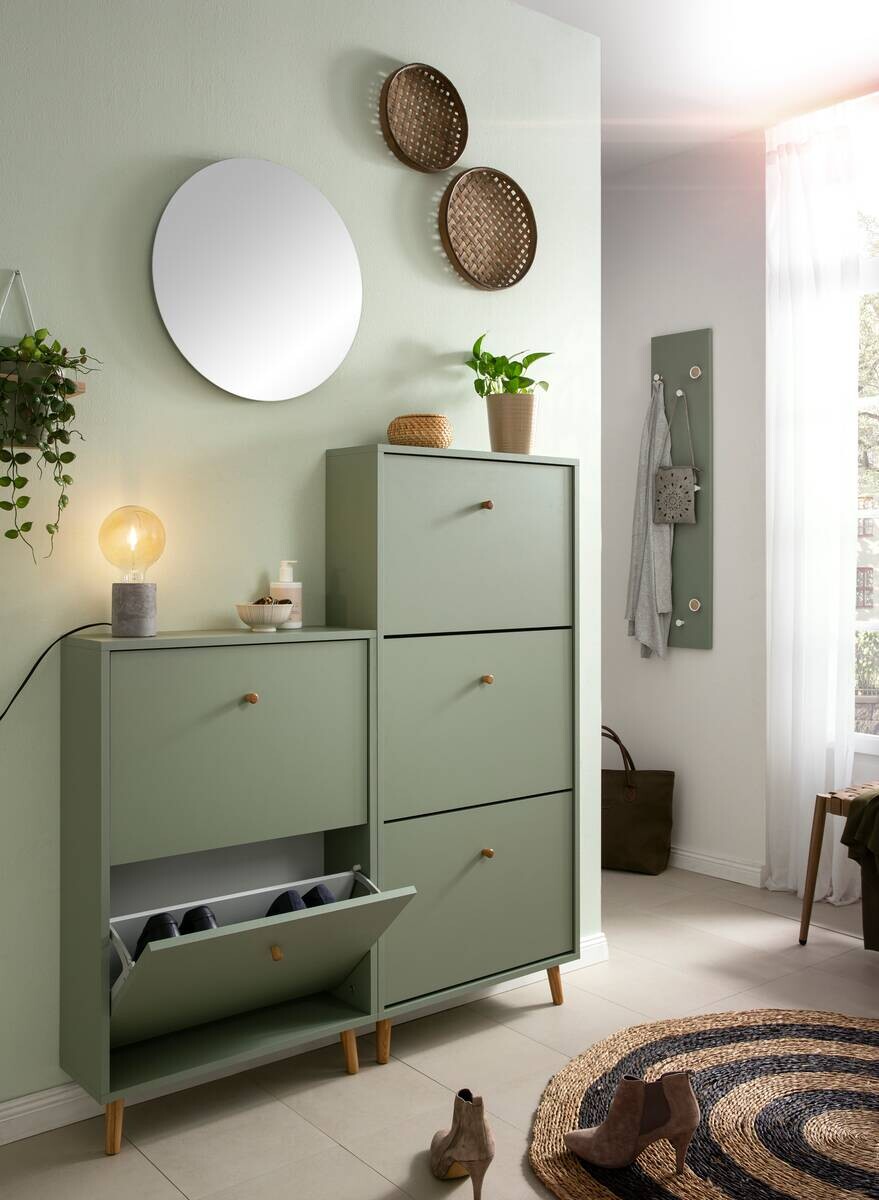 Schuhkipper Bjarne Pistazie B/H/T: ca. 59,8x92,2x19,55 cm