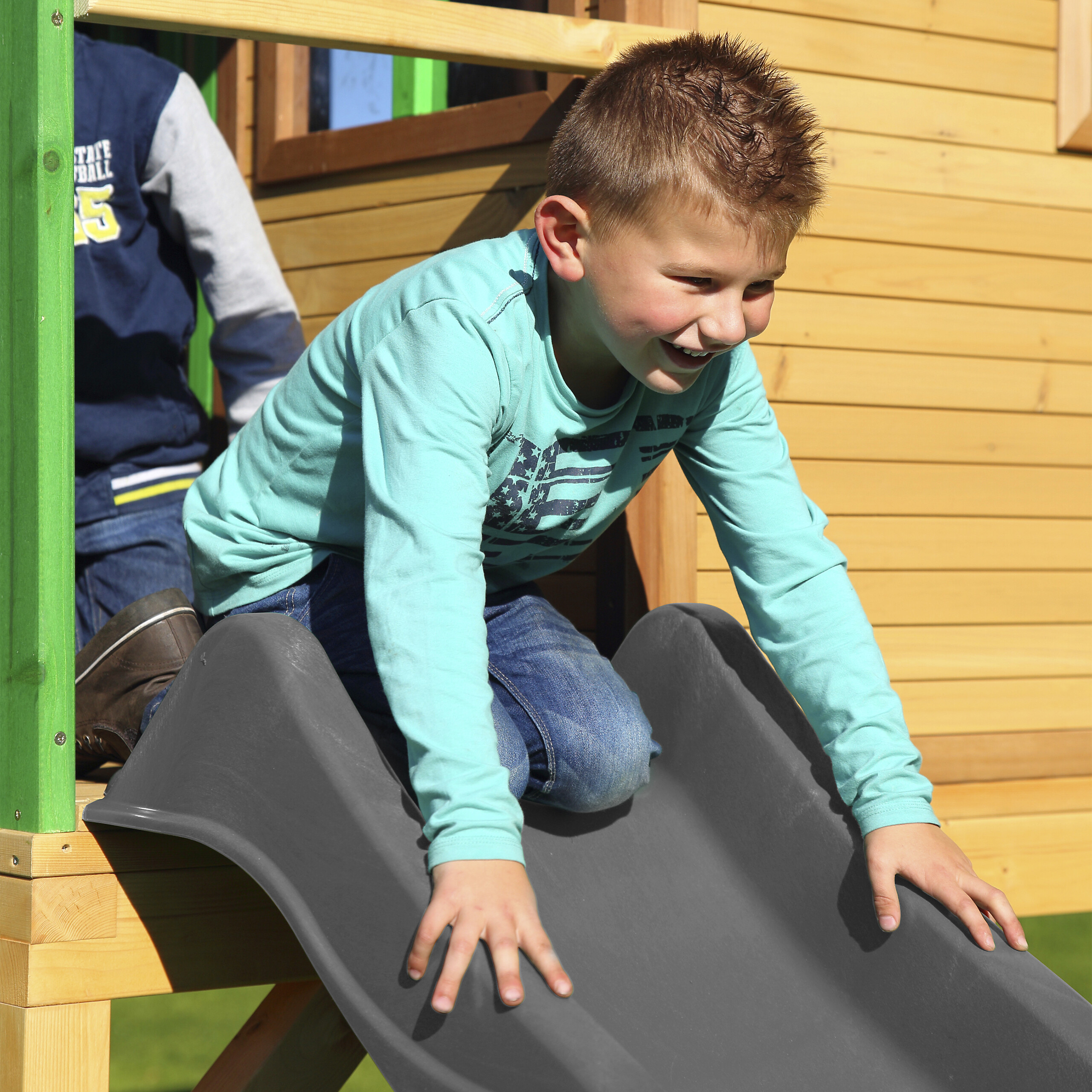 AXI Spielhaus Marc braun B/H/L: ca. 432x293x212 cm