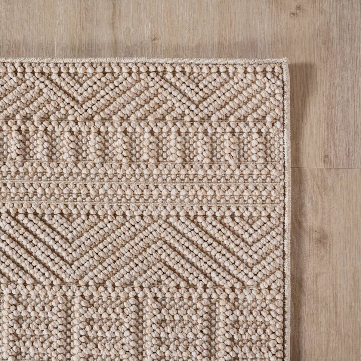 Ayyildiz Kurzflorteppich HELIX beige B/H/L: ca. 280x0,7x370 cm