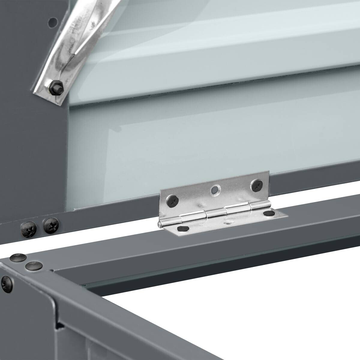 AXI Outdoor Living Mülltonnenbox Owen anthrazit B/H/L: ca. 80x122x240 cm