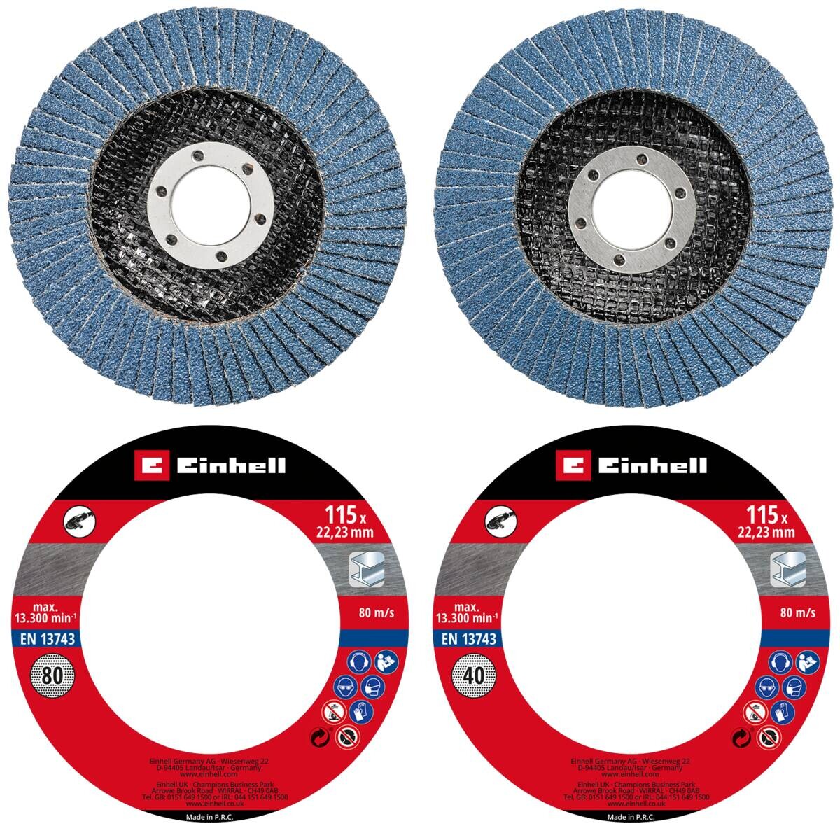 Einhell Schleifpapier 2 tlg.