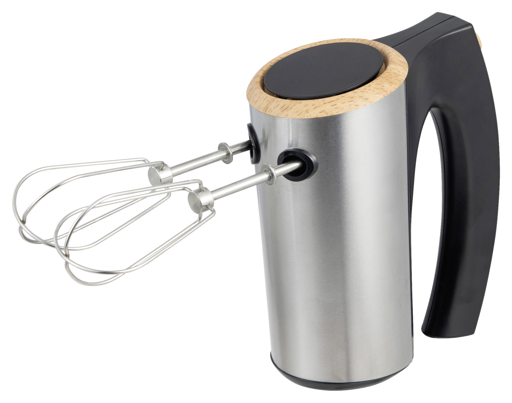 BERGNER Handmixer schwarz silber B/H/L: ca. 10x17,3x20 cm BERGNER Handmixer schwarz silber B/H/L: ca. 10x17,3x20 cm